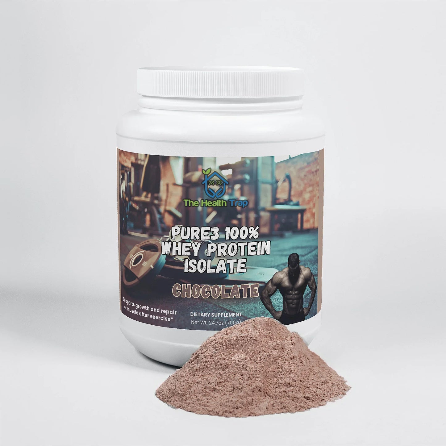 Pure3 100% Whey Protein Isolate (Chocolate)