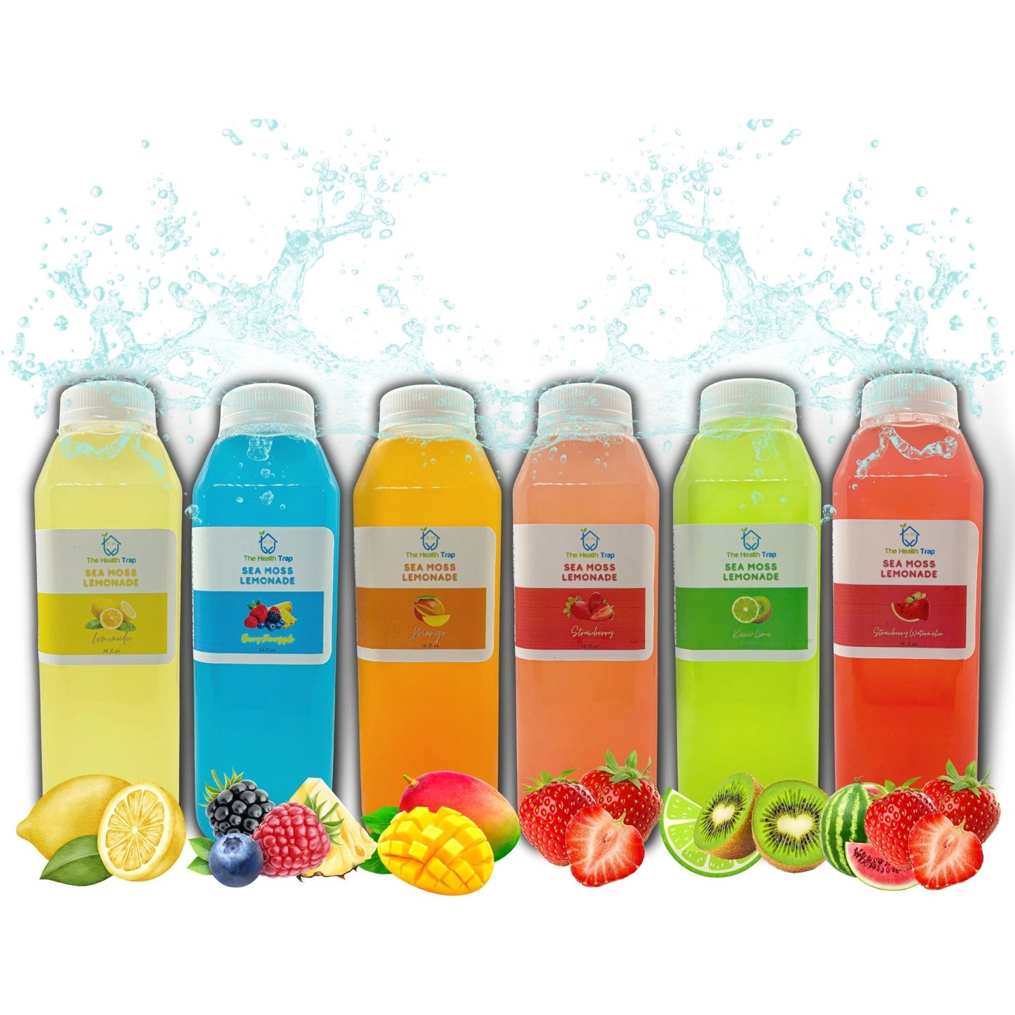 Sea Moss Juice Variety Bundle 6 Pack